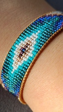 Bransoletka w stylu boho mystic ocean