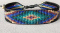 Bransoletka tkana w stylu boho - Mystic Ocean Black